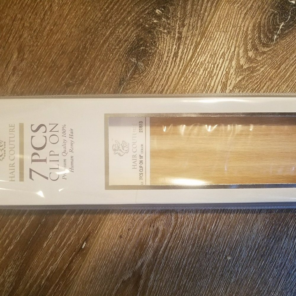 Hair Couture 100% Remy clip-ons